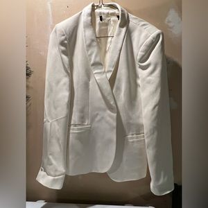 Women’s White Dress Blazer, Size 6